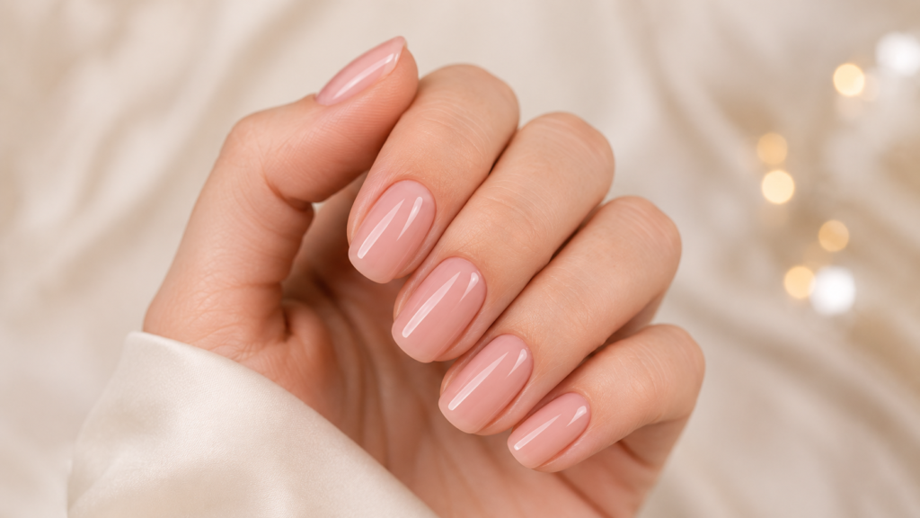 Fresh Glossy Gel Manicure 1024x576