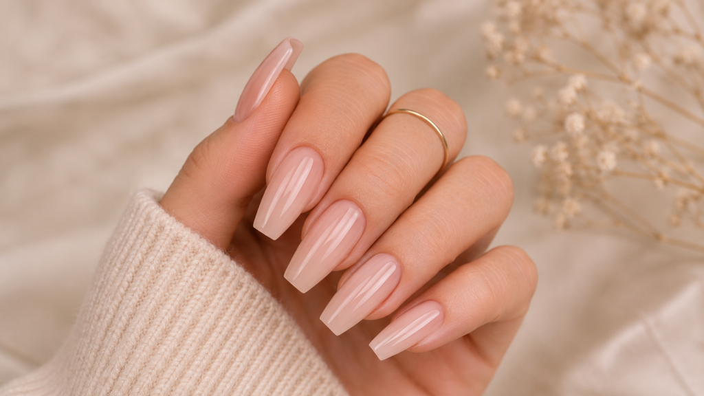 Natural Nude Acrylic Extensions 1024x576