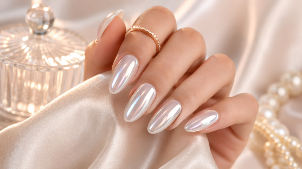 Pearl Chrome Nails Shining 1024x576