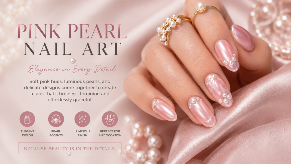 Pink Pearl Nail Art 1024x576