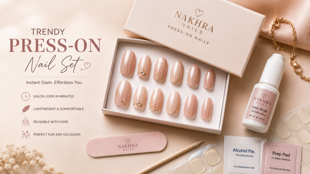 Trendy Press On Nail Set 1024x576